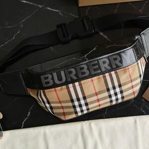 Burberry Vintage Check Belt Bag